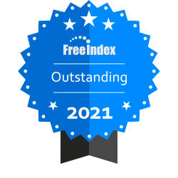 Cardiff Massage Outstanding Business Award 2021 from Free Index 