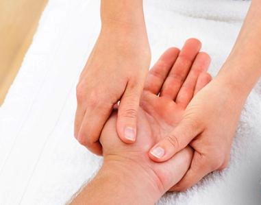 Cardiff hand reflexology